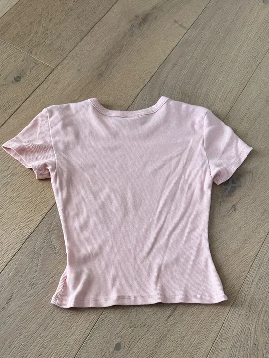 AE Band Tee Willie Nelson Pink Graphic Crop Tee XSmall - Picture 5 of 10